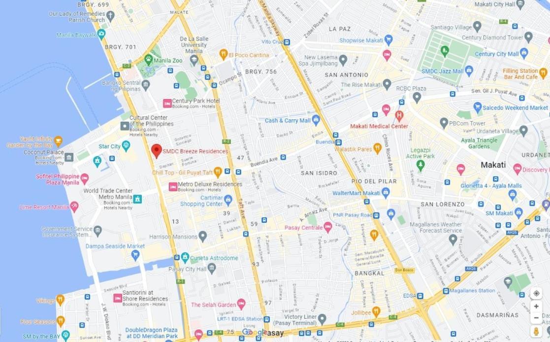 Breeze Residences - 1Br Unit With Balcony -Top Floor 马尼拉 外观 照片